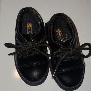 Stacy Adams Kids Black Dress Shoes